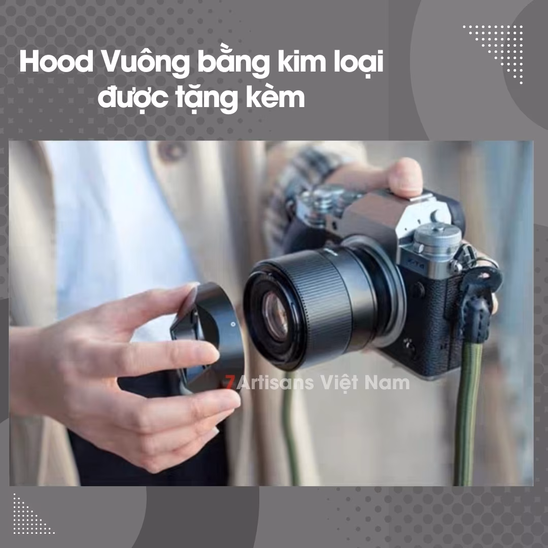TTArtisan AF 56mm F1.8 Auto Focus – Lens chuyên chân dung lấy nét tự động