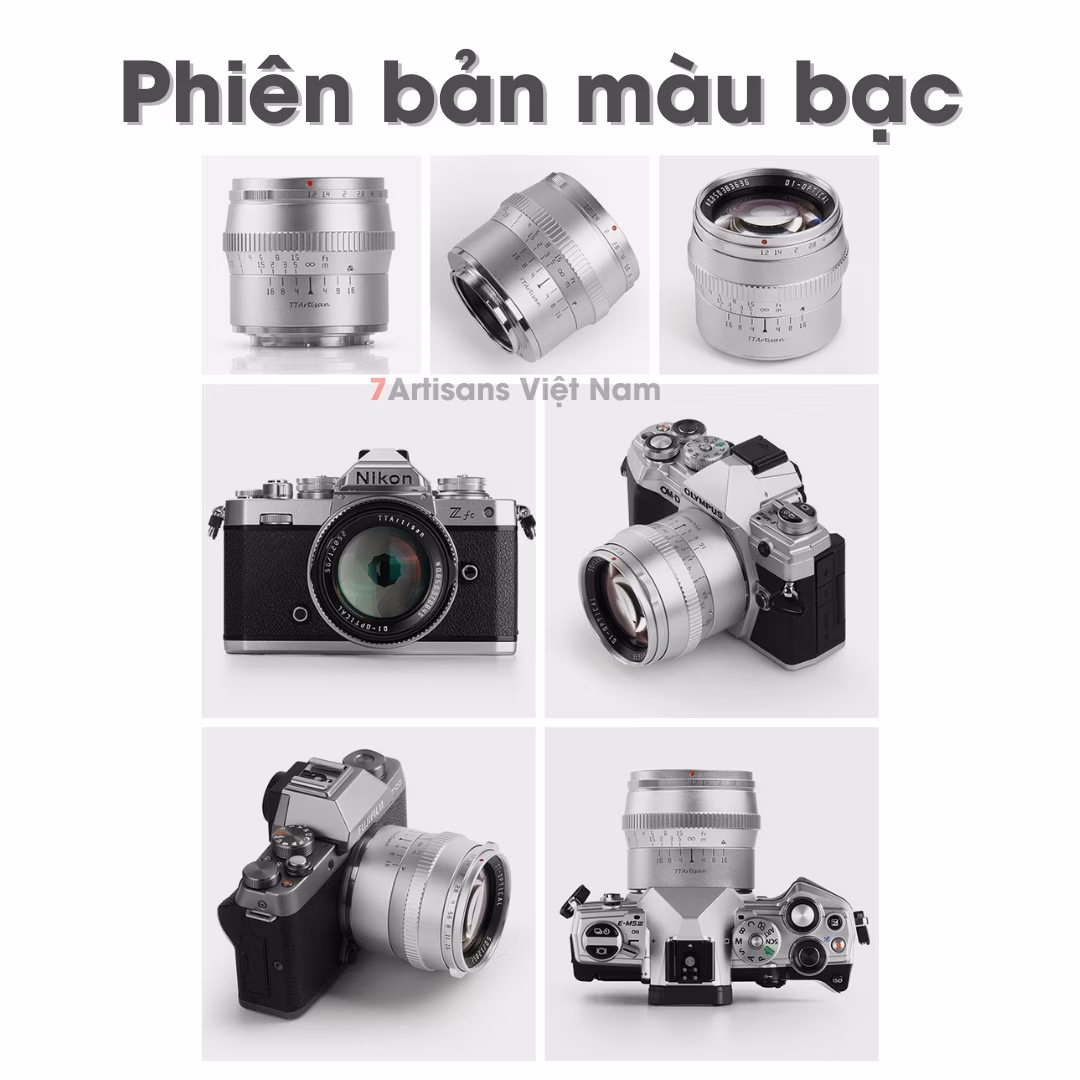 TTArtisan 50mm F1.2 chân dung xóa phông
