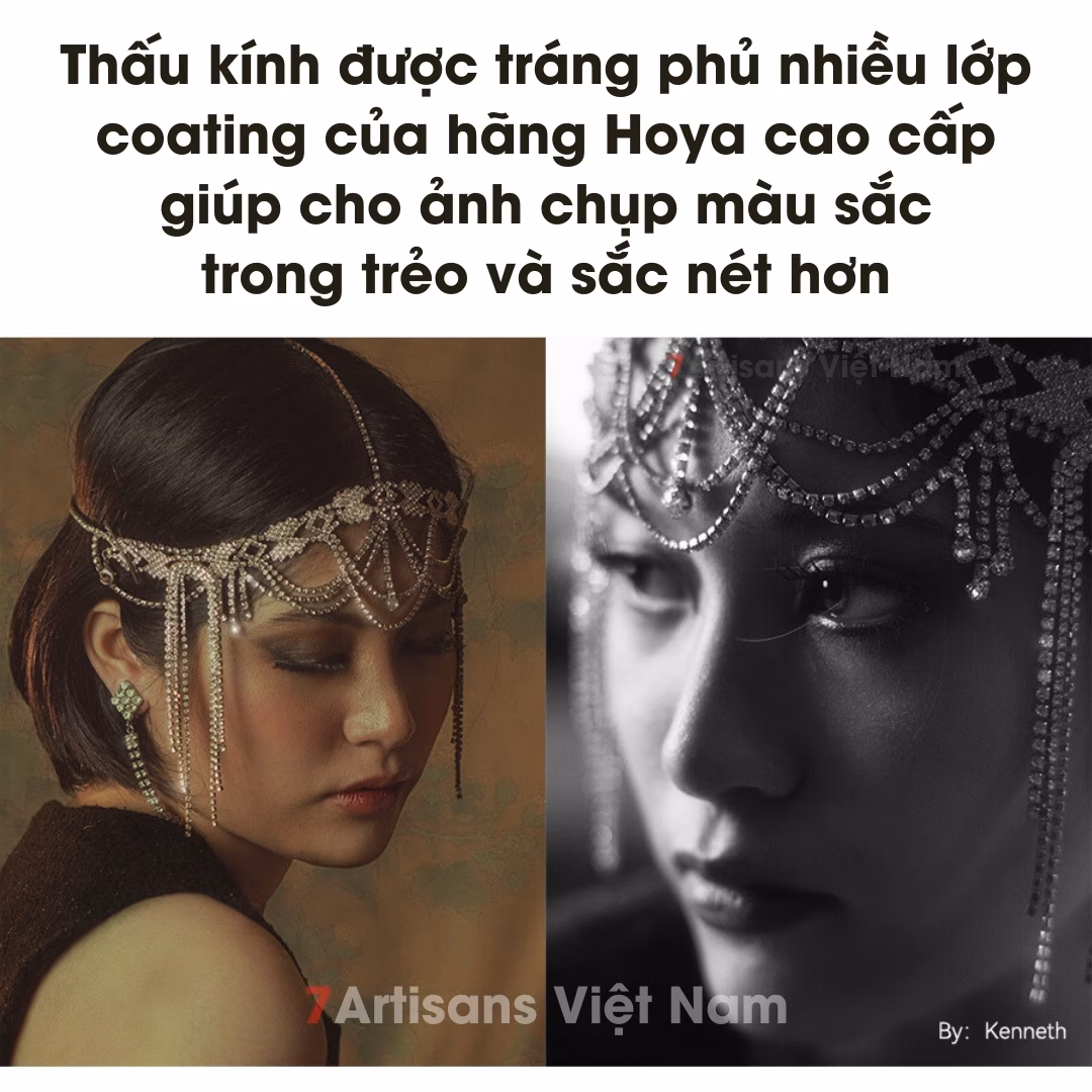 TTArtisan 50mm F1.2 chân dung xóa phông