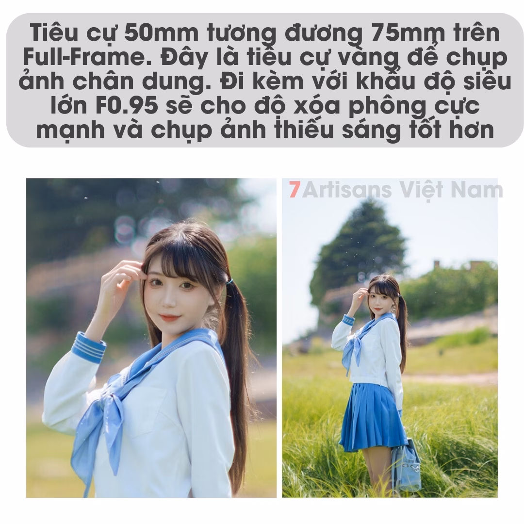 TTArtisan 50mm F0.95 – Chân dung xóa phông