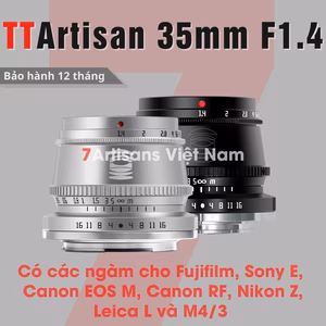 TTArtisan 35mm F1.4 – Phù hợp chụp chân dung và đa dụng