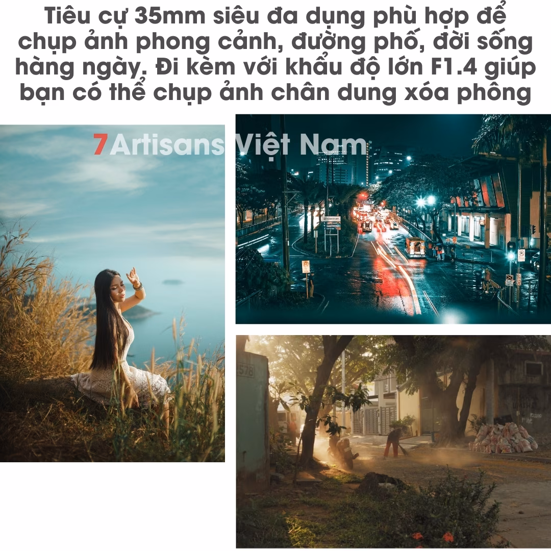 TTArtisan 35mm F1.4 – Phù hợp chụp chân dung và đa dụng