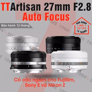 TTArtisan AF 27mm F2.8 Auto Focus – Lấy nét tự động siêu nhỏ gọn