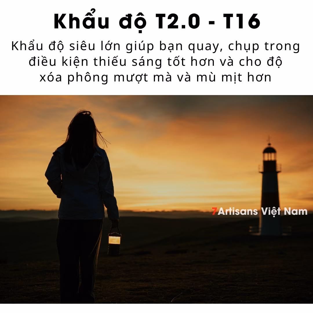 7Artisans 85mm T2.0 – Lens Cine Spectrum cho FullFrame