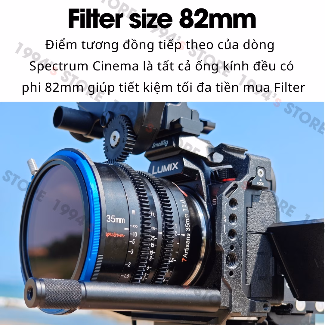 7Artisans 35mm T2.0 – Cine Lens Spectrum cho FullFrame