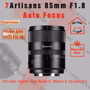 7Artisans 85mm F1.8 AF phiên bản mới ĐÃ FIX LỖI – Lens chân dung xóa phông