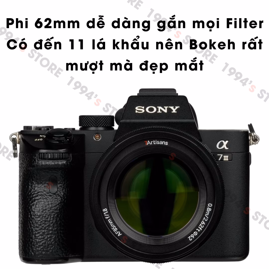 7Artisans 85mm F1.8 AF phiên bản mới ĐÃ FIX LỖI – Lens chân dung xóa phông