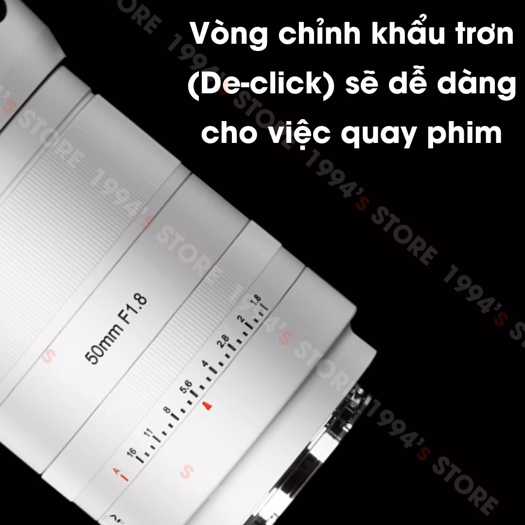 7Artisans AF 50mm F1.8 Auto Focus dành cho Full-Frame