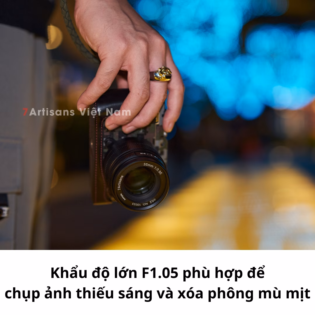7Artisans 50mm F1.05 Full-Frame