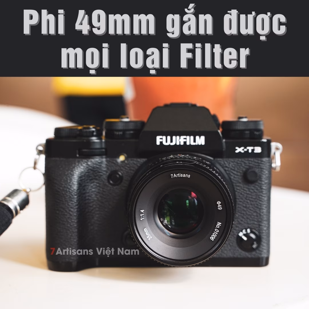 7Artisans 35mm F1.4 Mark II – Lens đa dụng