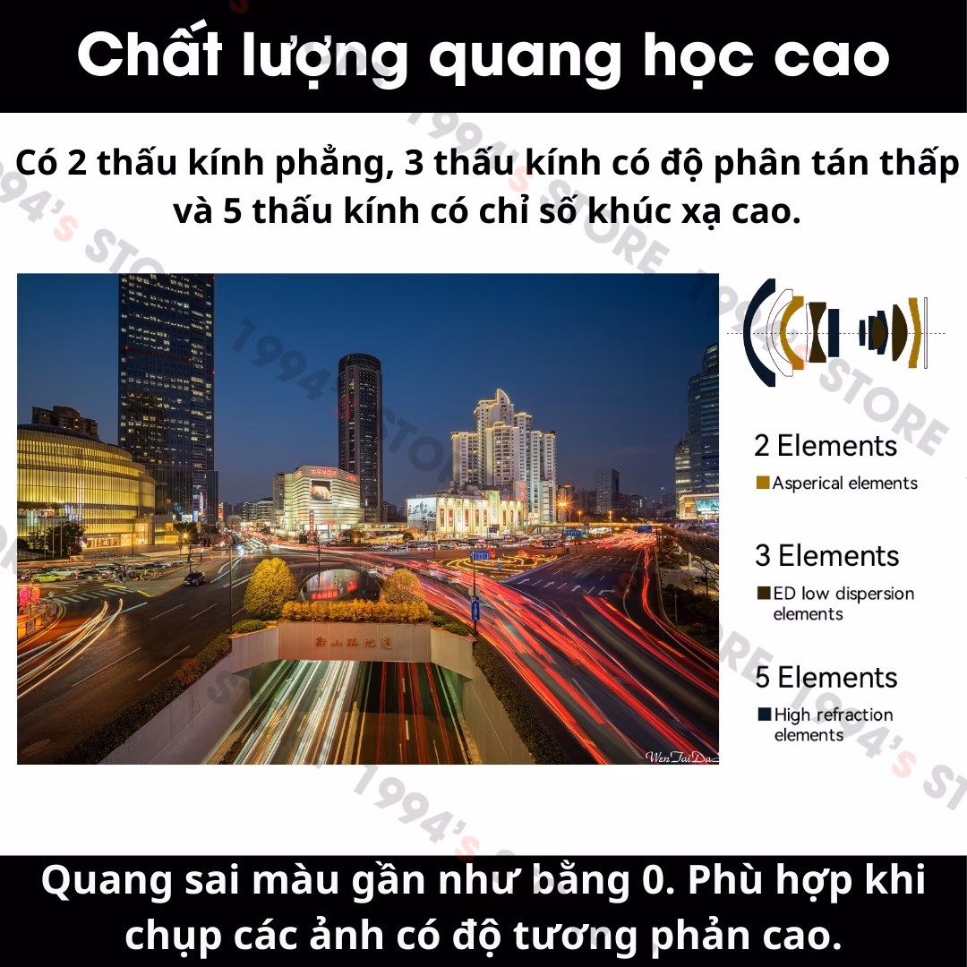 7Artisans 15mm F4 Zero-D siêu rộng KHÔNG MÉO cho Full-Frame