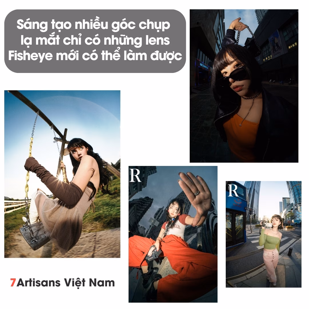 7Artisans 10mm F2.8 Fisheye Mark II cho máy ảnh Full-Frame