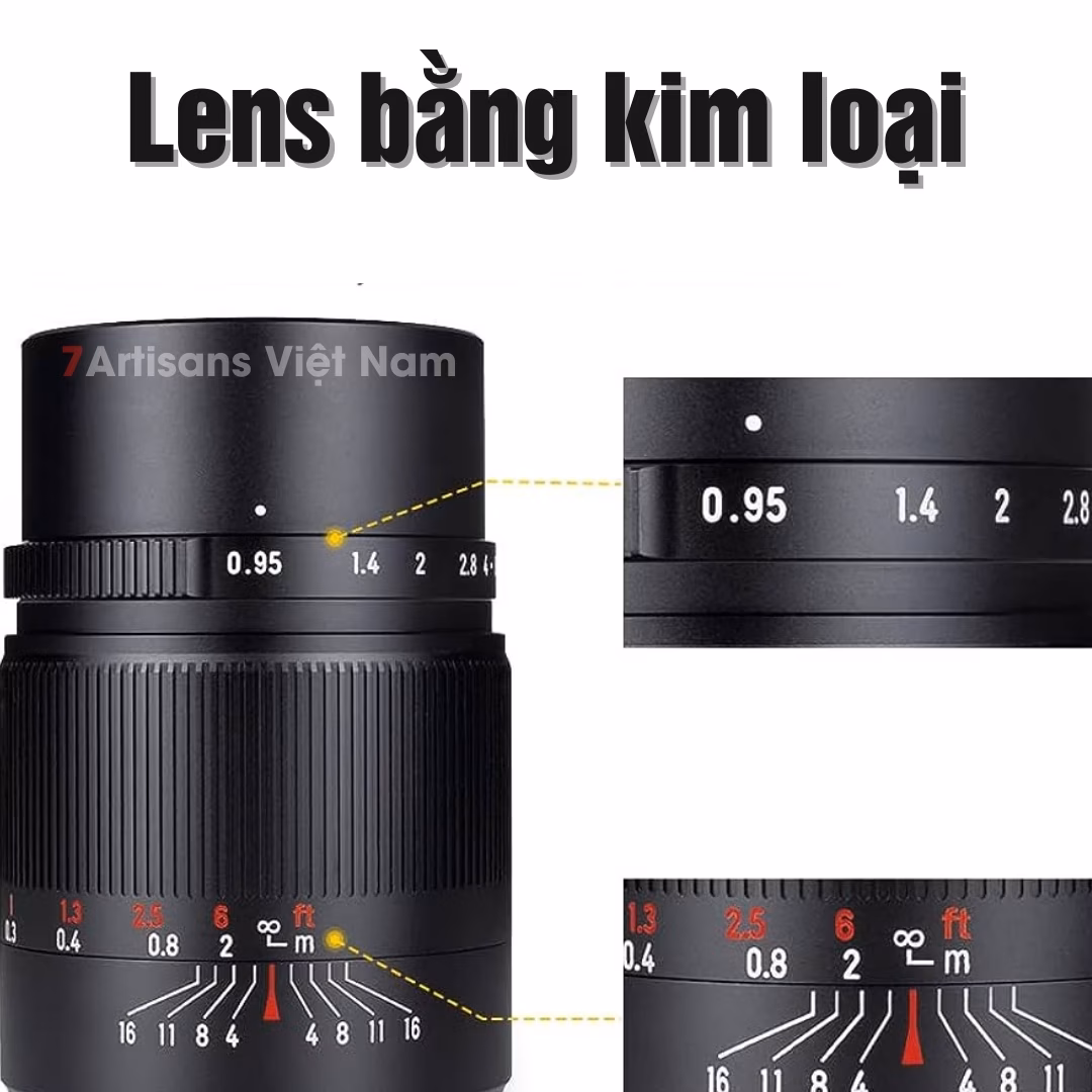 7Artisans 25mm F0.95 – Đa dụng khẩu độ lớn