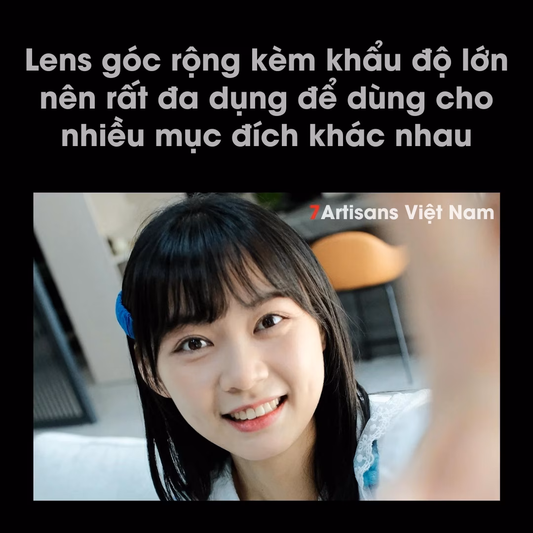 7Artisans 24mm F1.4 – Góc rộng đa dụng khẩu độ lớn