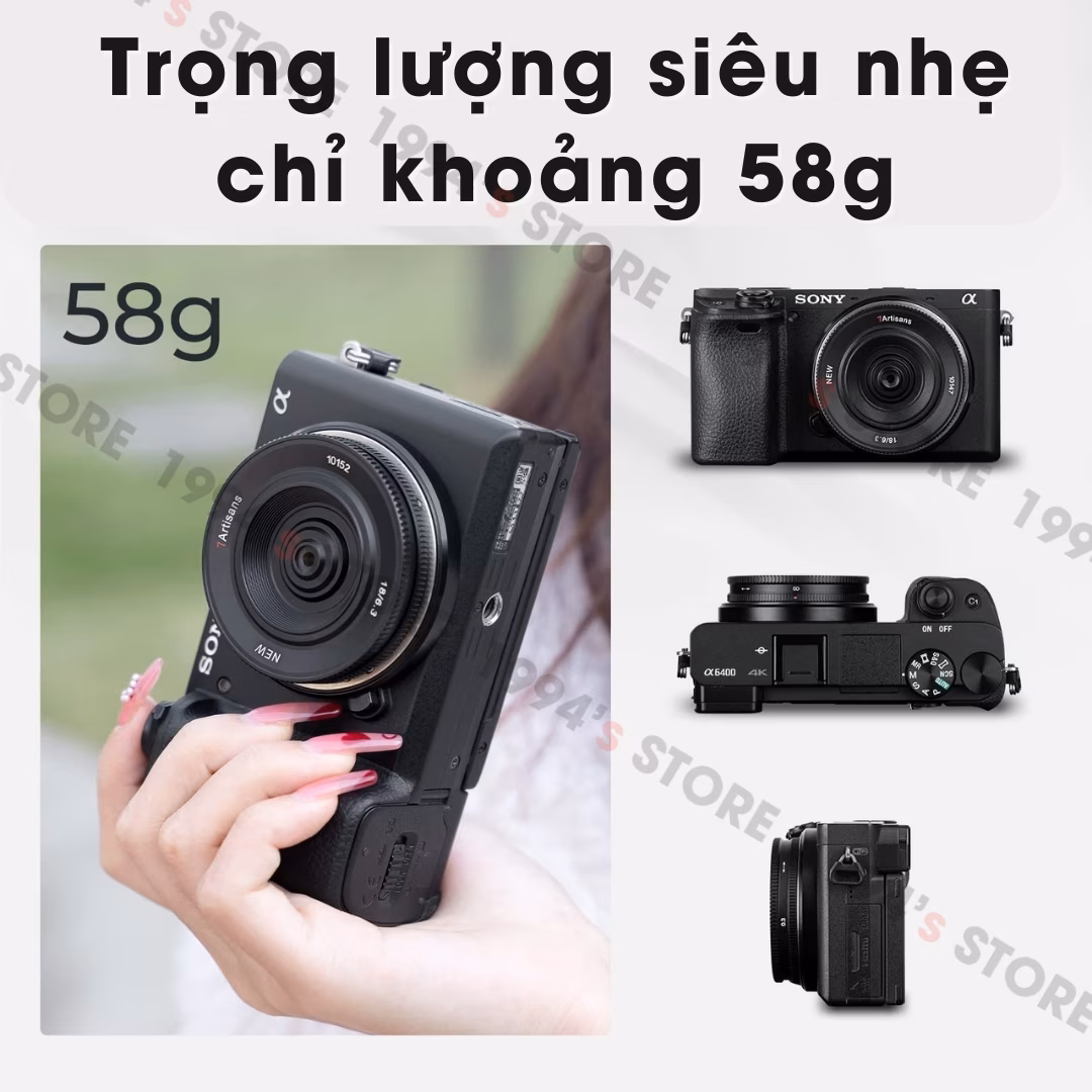 7Artisans 18mm F6.3 Mark II Siêu rộng Siêu nhỏ gọn – Pancake