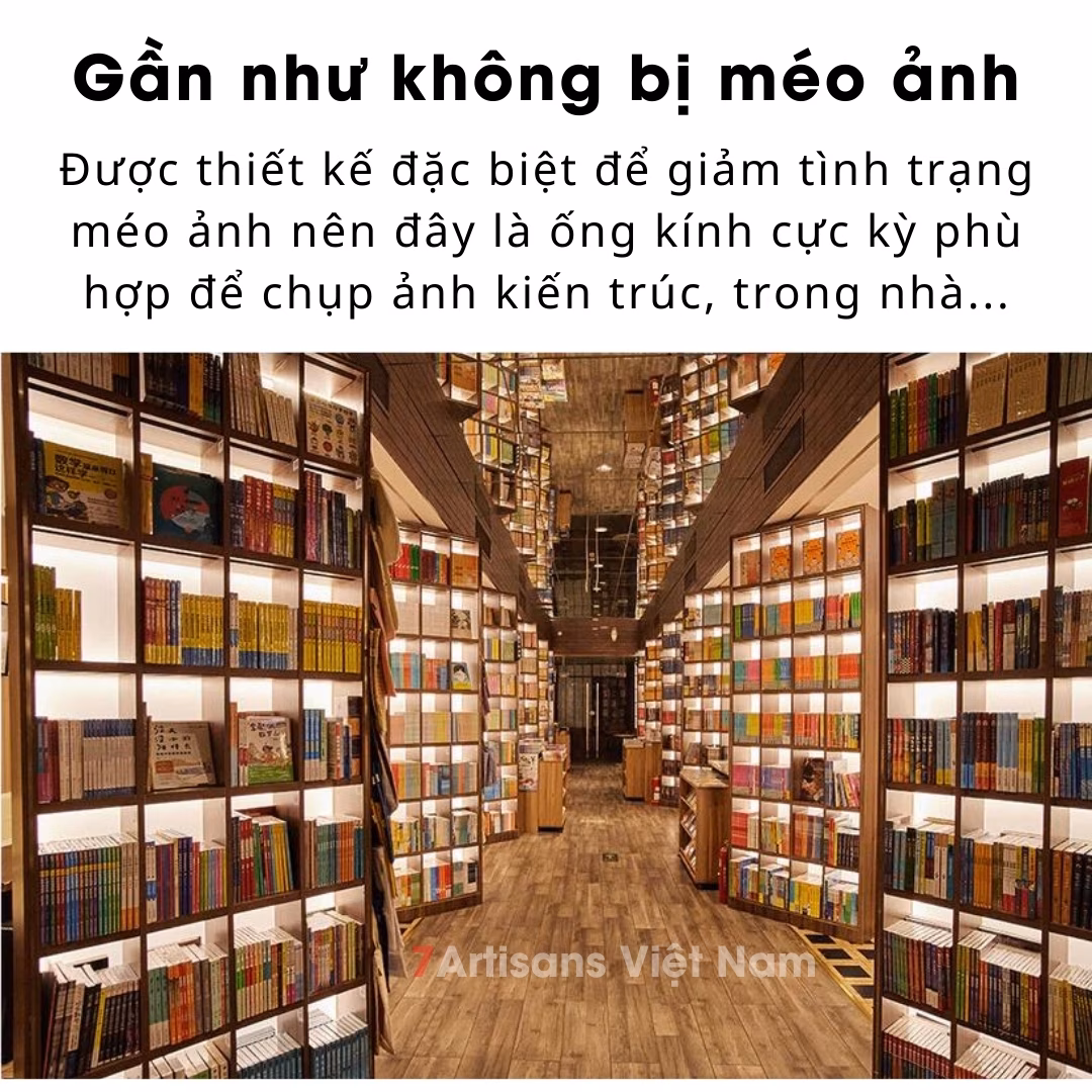 7Artisans 12mm F2.8 Mark II – Siêu rộng không méo