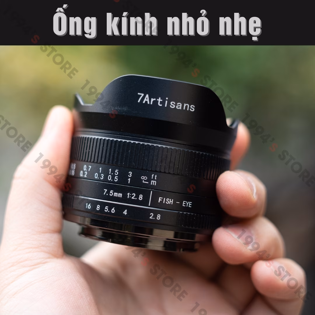 7Artisans 7.5mm F2.8 Mark II Fisheye