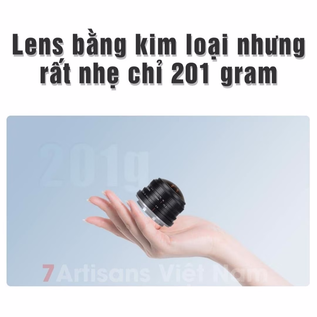 7Artisans 4mm F2.8 Circular Fisheye