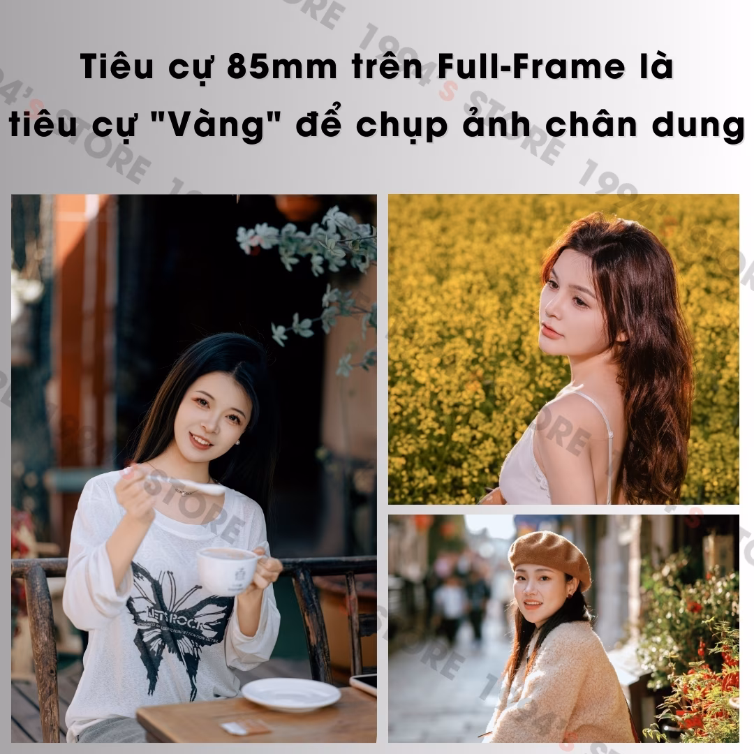 Vistilen 85mm F1.8 SE II Auto Focus – Lens chuyên chân dung for Full-Frame cho Canon R/RF