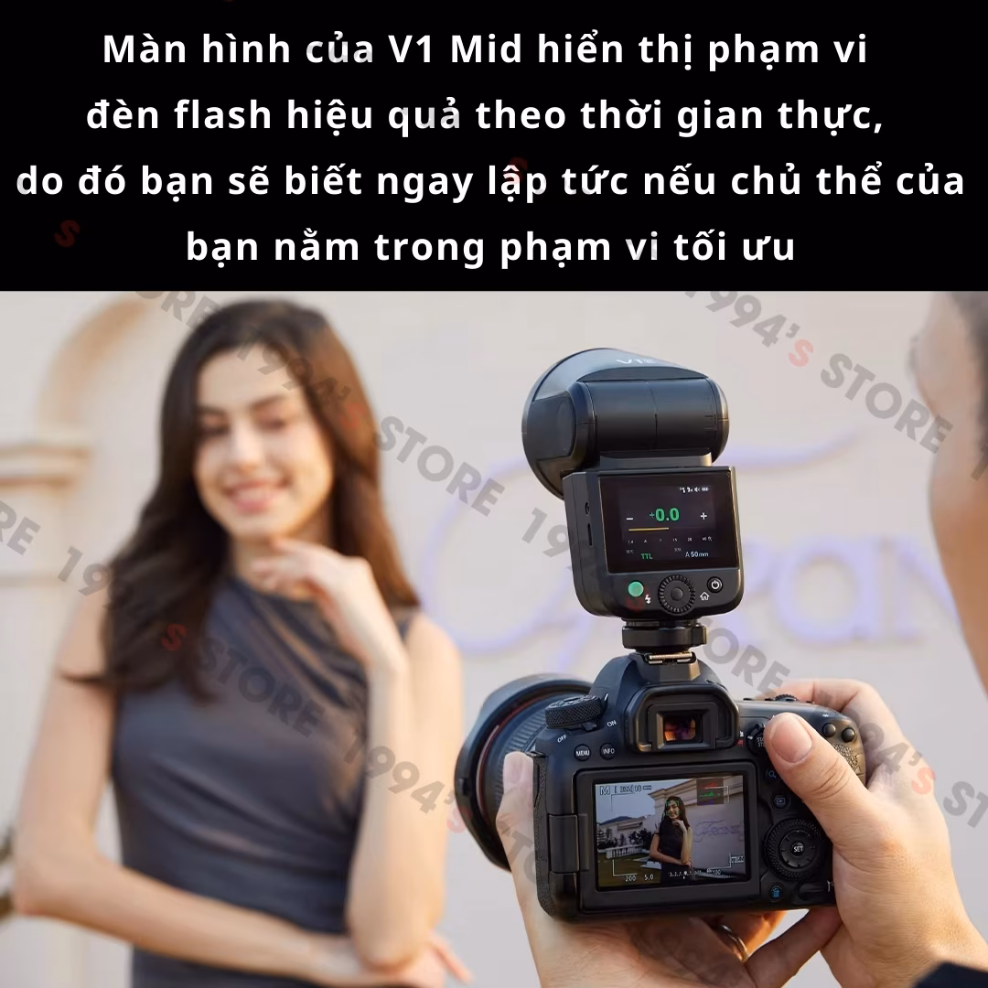 Đèn Flash Godox V1 Mid