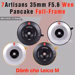 7Artisans 35mm F5.6 WEN Pancake Full-Frame cho Leica M
