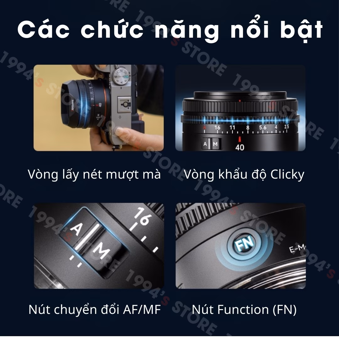 7Artisans 40mm F2.5 Lite Auto Focus dành cho Full-Frame