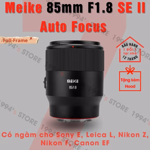 Meike 85mm F1.8 SE II Auto Focus - Lens chuyên chân dung for Full-Frame