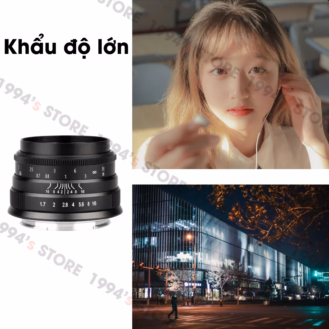 Brightin Star 35mm F1.7 - Lens đa dụng