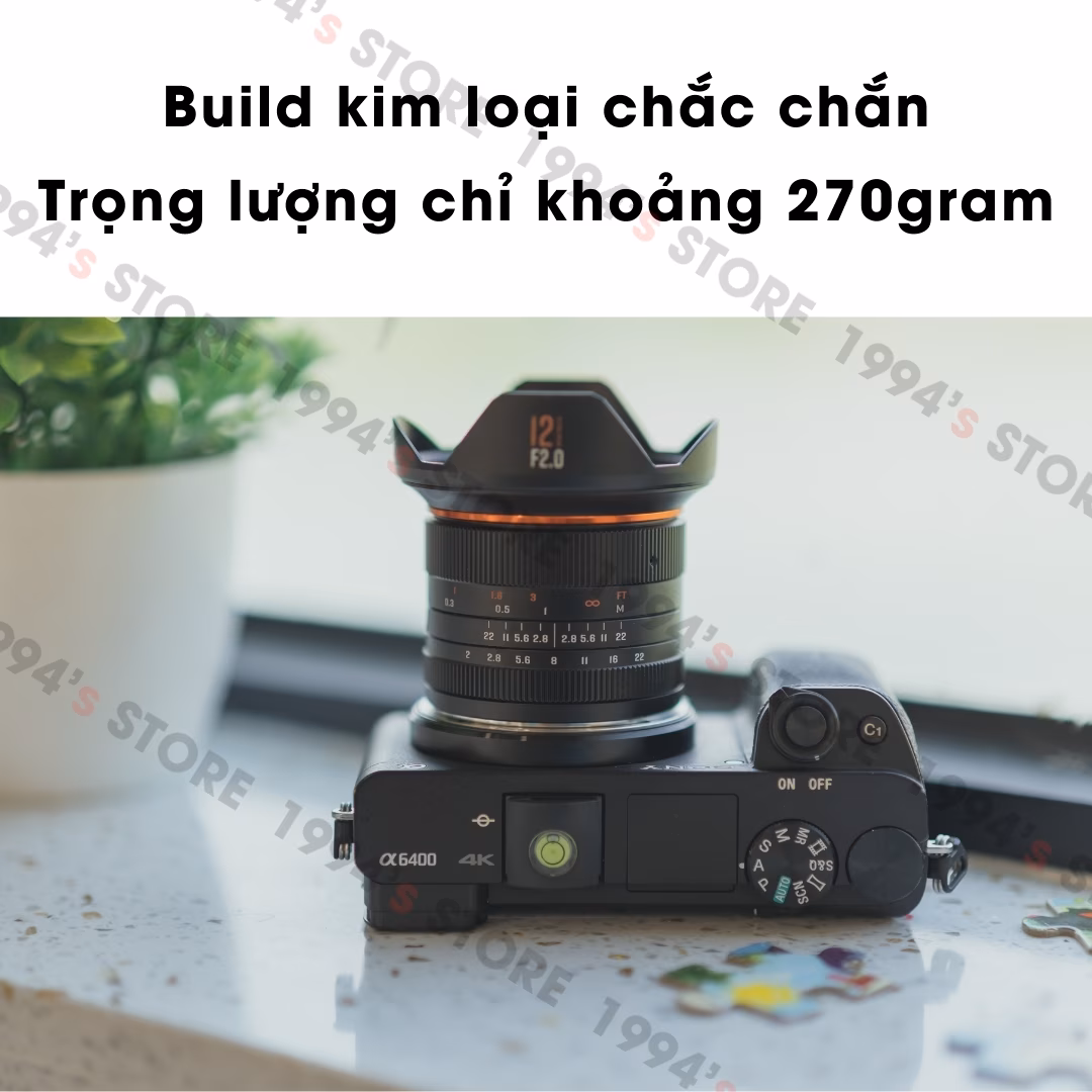Brightin Star 12mm F2.0 III APS-C - Lens góc rộng