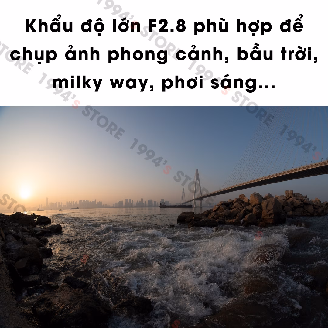 Brightin Star 7.5mm F2.8 III Fisheye - Tặng Filter ND1000