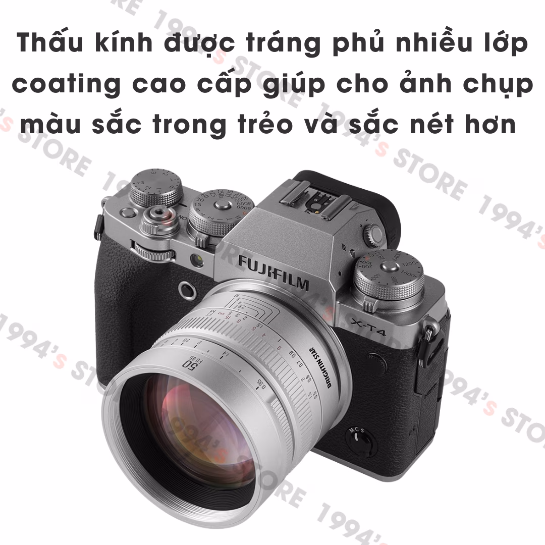 Brightin Star 50mm F0.95 - Lens chân dung xóa phông