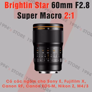 Brightin Star 60mm F2.8 Super Macro 2:1