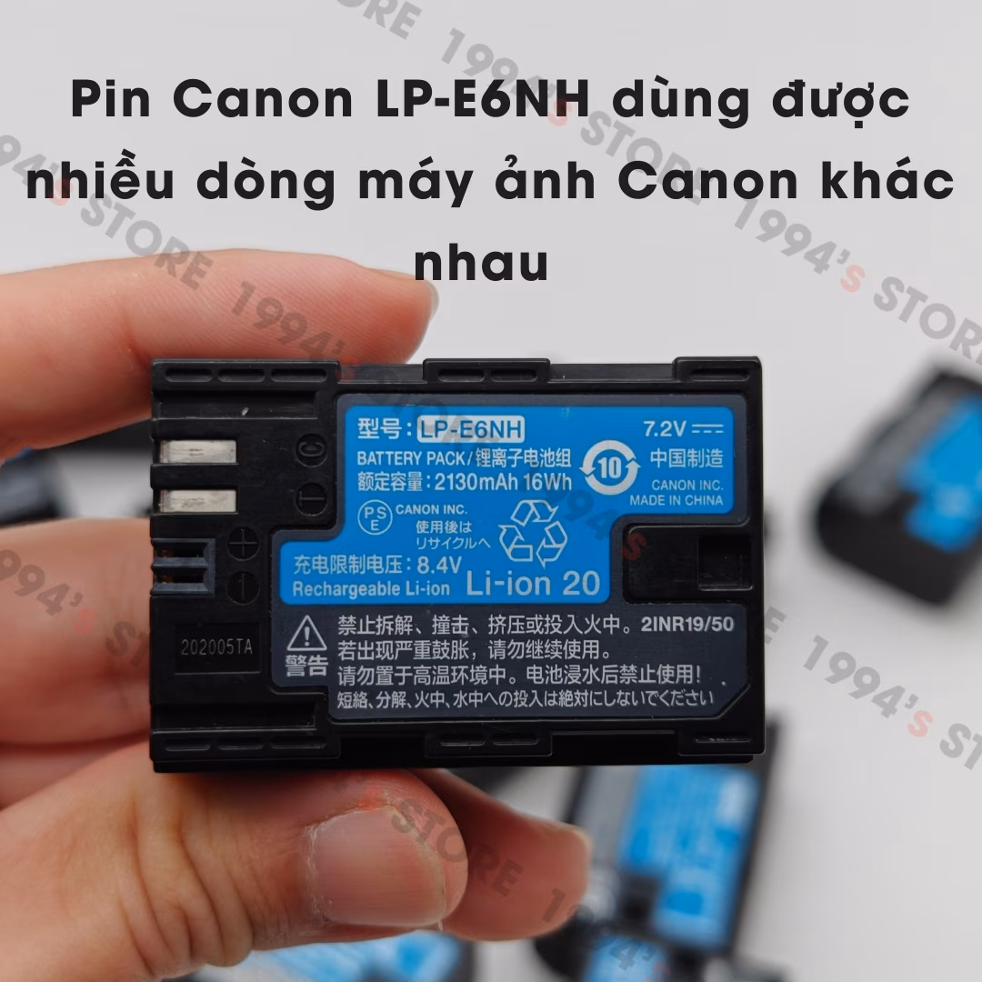 Pin cho máy ảnh Canon LP-E6NH