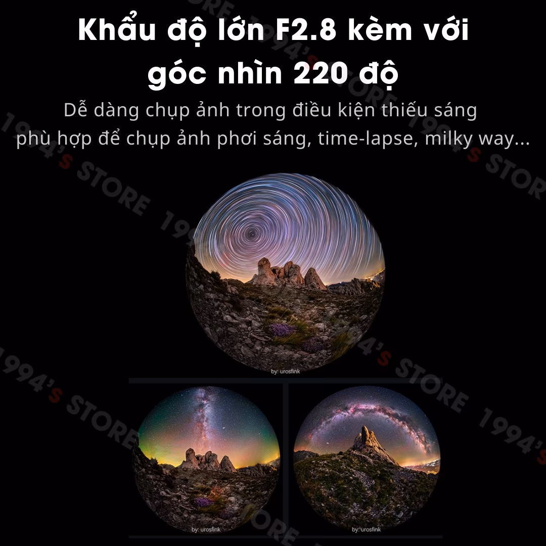 AstrHori 6mm F2.8 Circular Fisheye - Lens mắt cá tròn