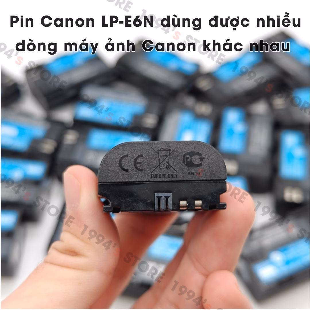Pin cho máy ảnh Canon LP-E6N