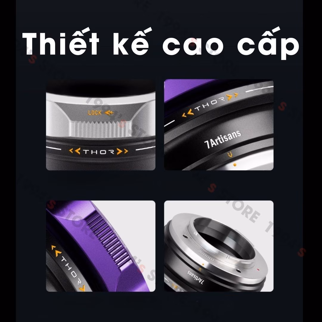 Ngàm chuyển 7Artisans PL 4 in 1 - Ngàm chuyển từ ngàm PL