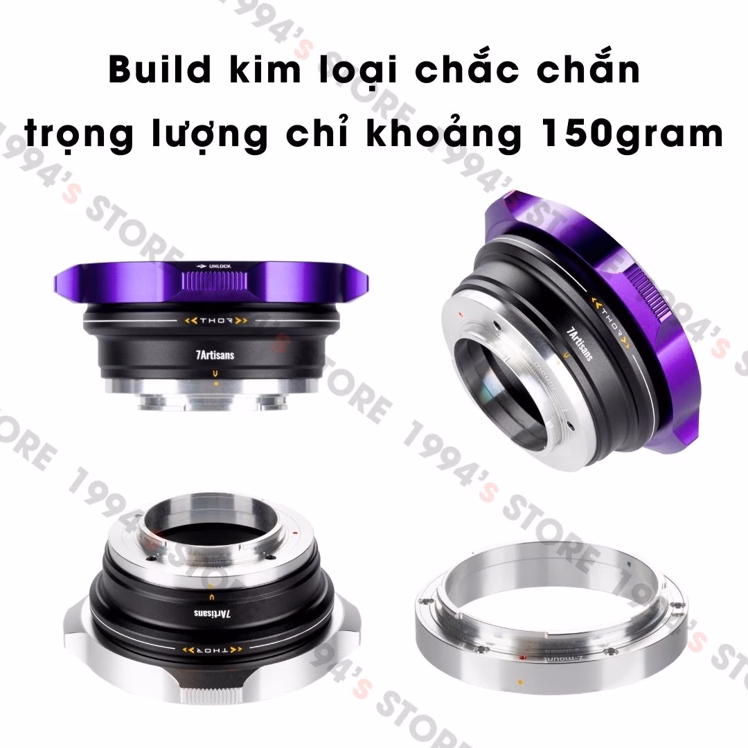 Ngàm chuyển 7Artisans PL 4 in 1 - Ngàm chuyển từ ngàm PL