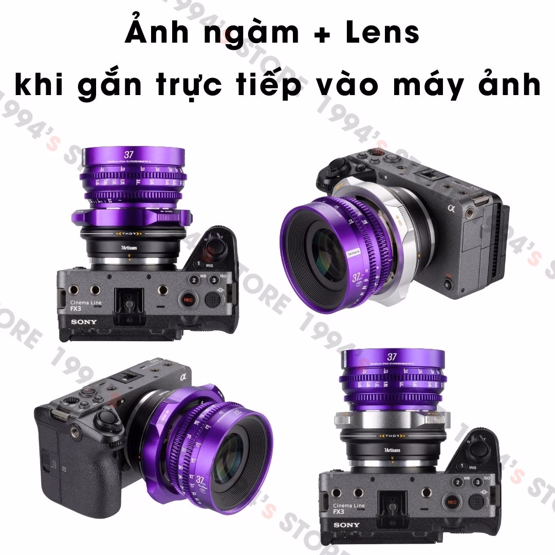Ngàm chuyển 7Artisans PL 4 in 1 - Ngàm chuyển từ ngàm PL