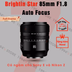 Brightin Star 85mm F1.8 AF – Lens chân dung xóa phông có Auto Focus for Full-Frame