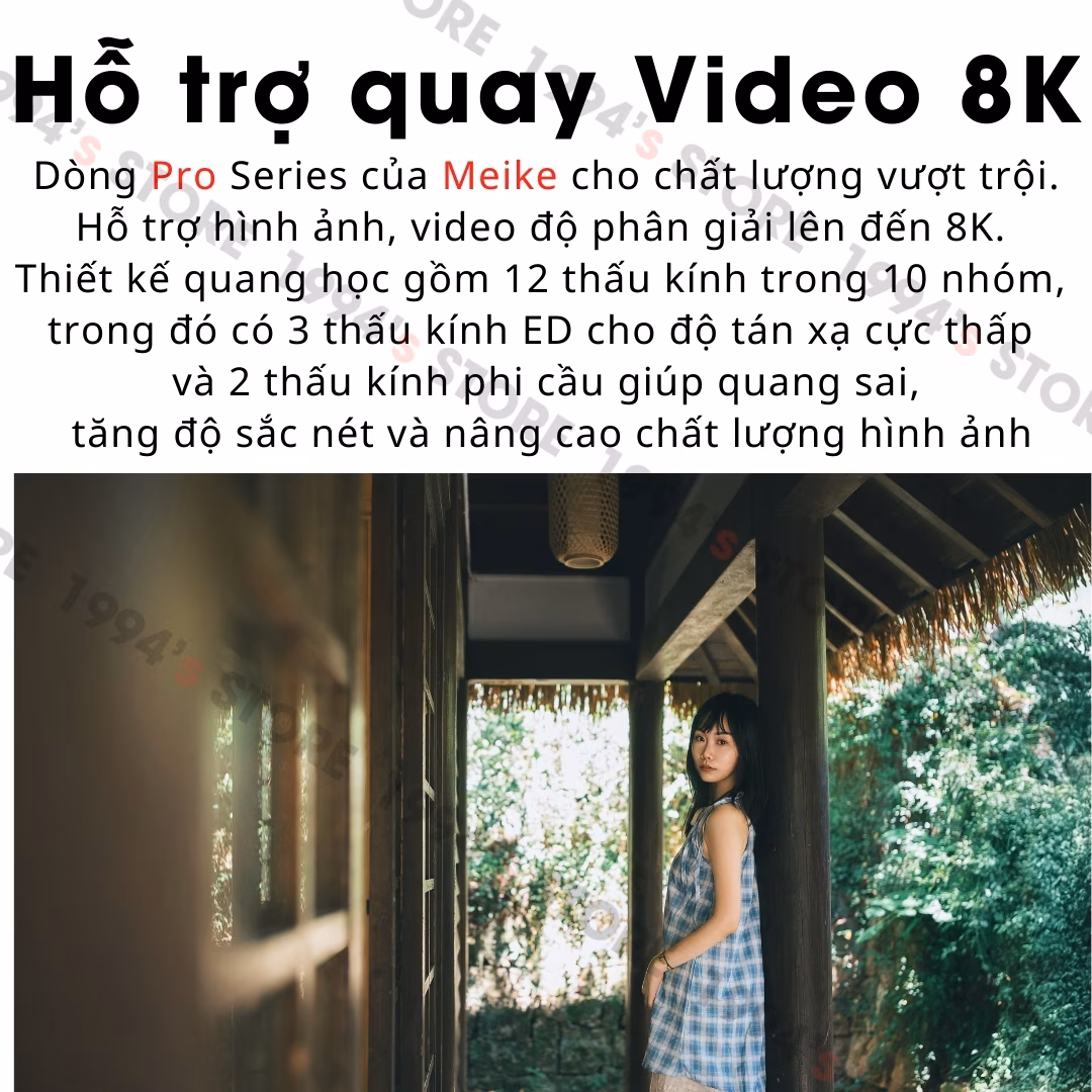 Meike 35mm F1.8 Pro Auto Focus đa dụng