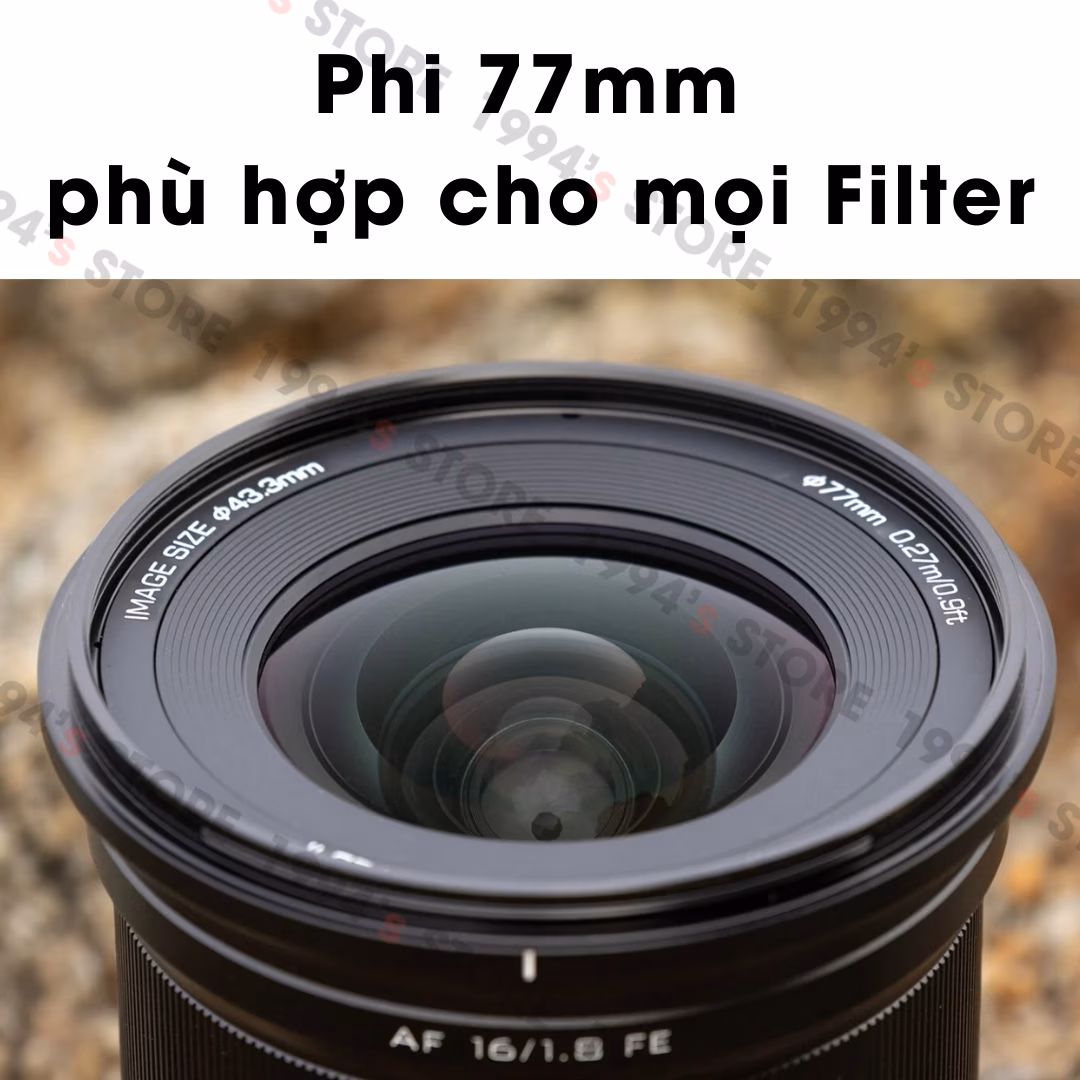 Viltrox 16mm F1.8  Auto Focus Full-Frame – Lens góc siêu rộng