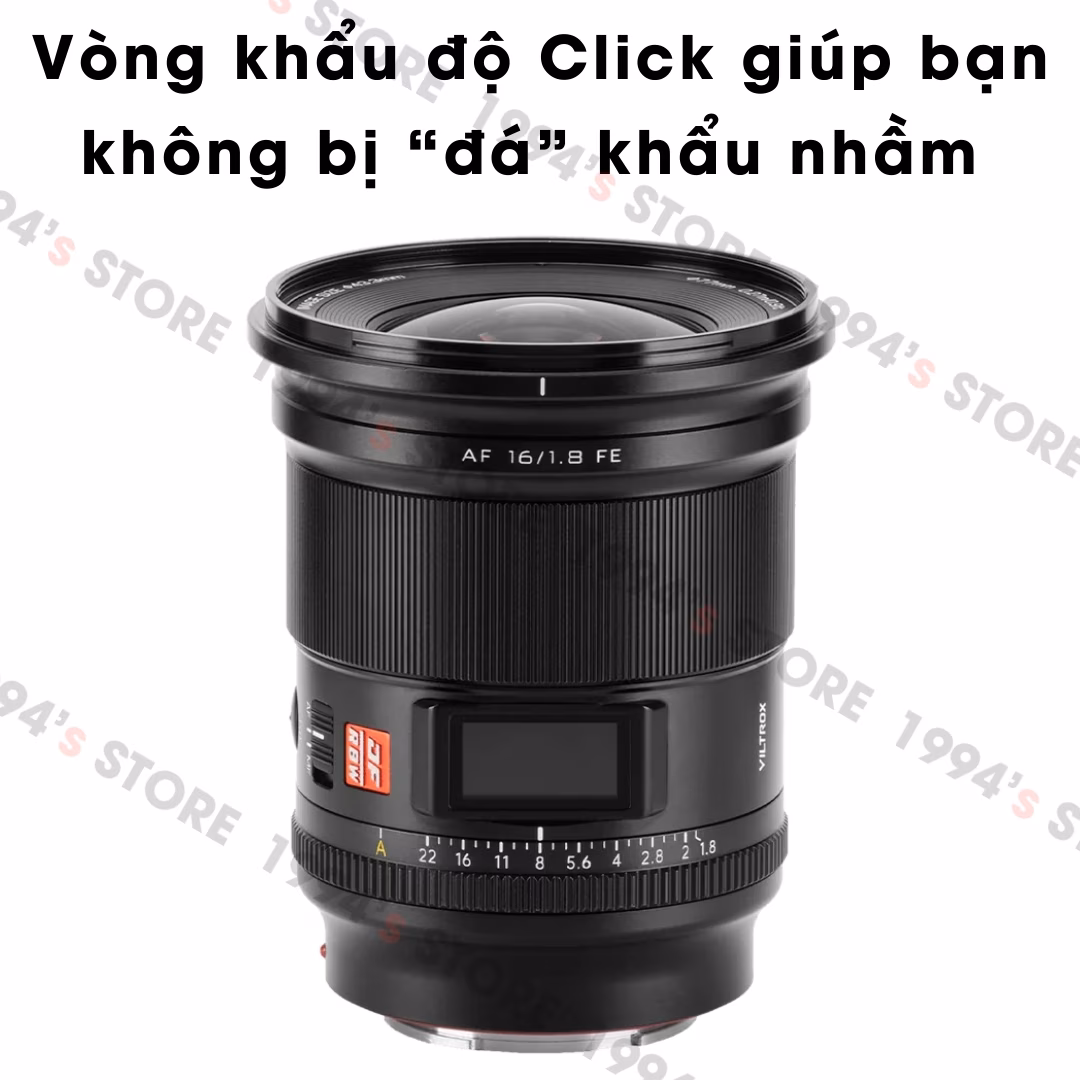 Viltrox 16mm F1.8  Auto Focus Full-Frame – Lens góc siêu rộng
