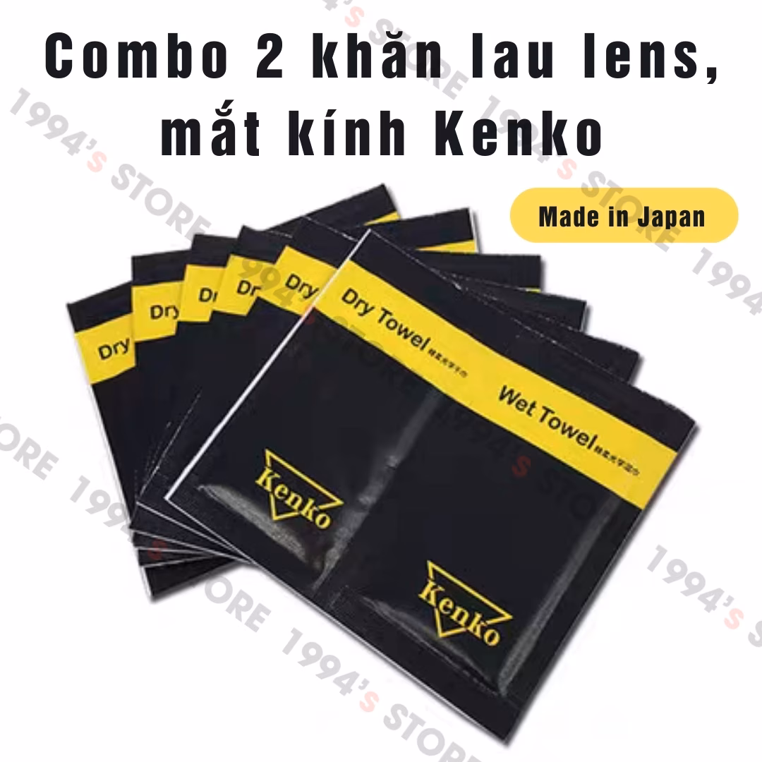 Khăn Kenko chuyên dụng để lau lens, ống kính máy ảnh