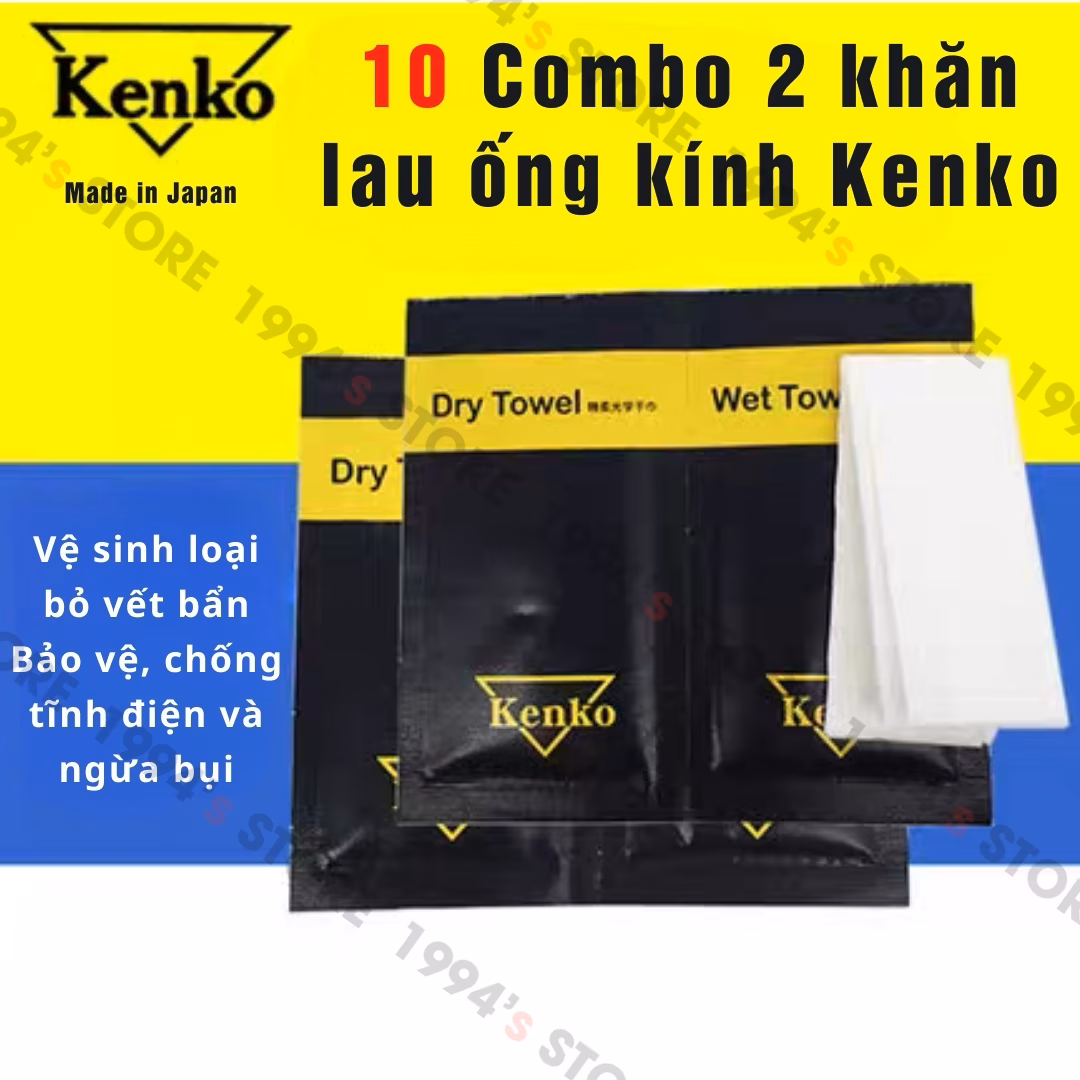 Khăn Kenko chuyên dụng để lau lens, ống kính máy ảnh
