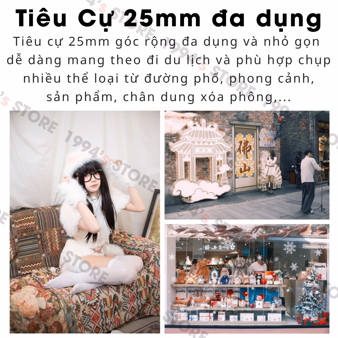 Mitakon Speedmaster 25mm F0.95 lens góc rộng cho ngàm M43