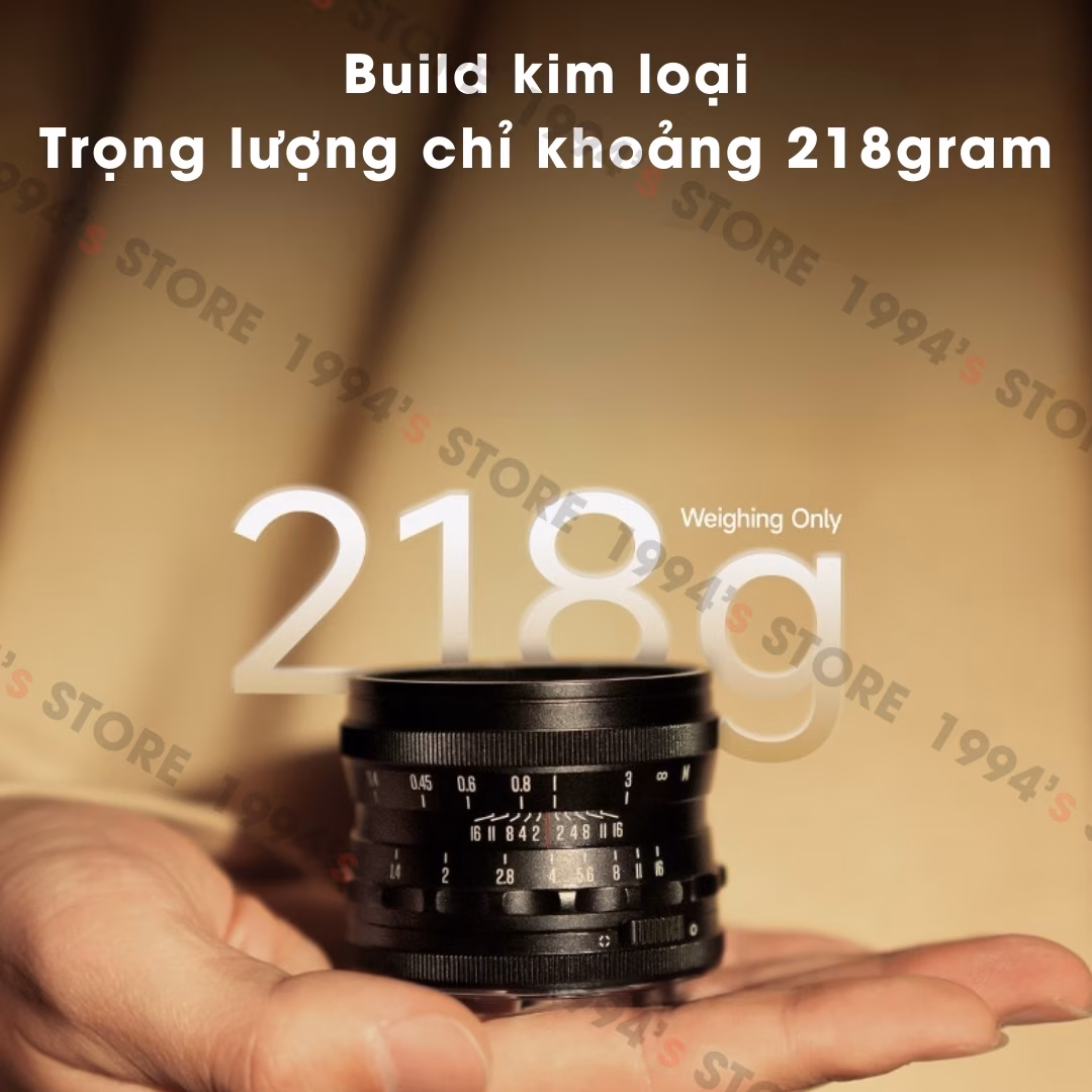 Brightin Star 35mm F1.4 Full-Frame đa dụng