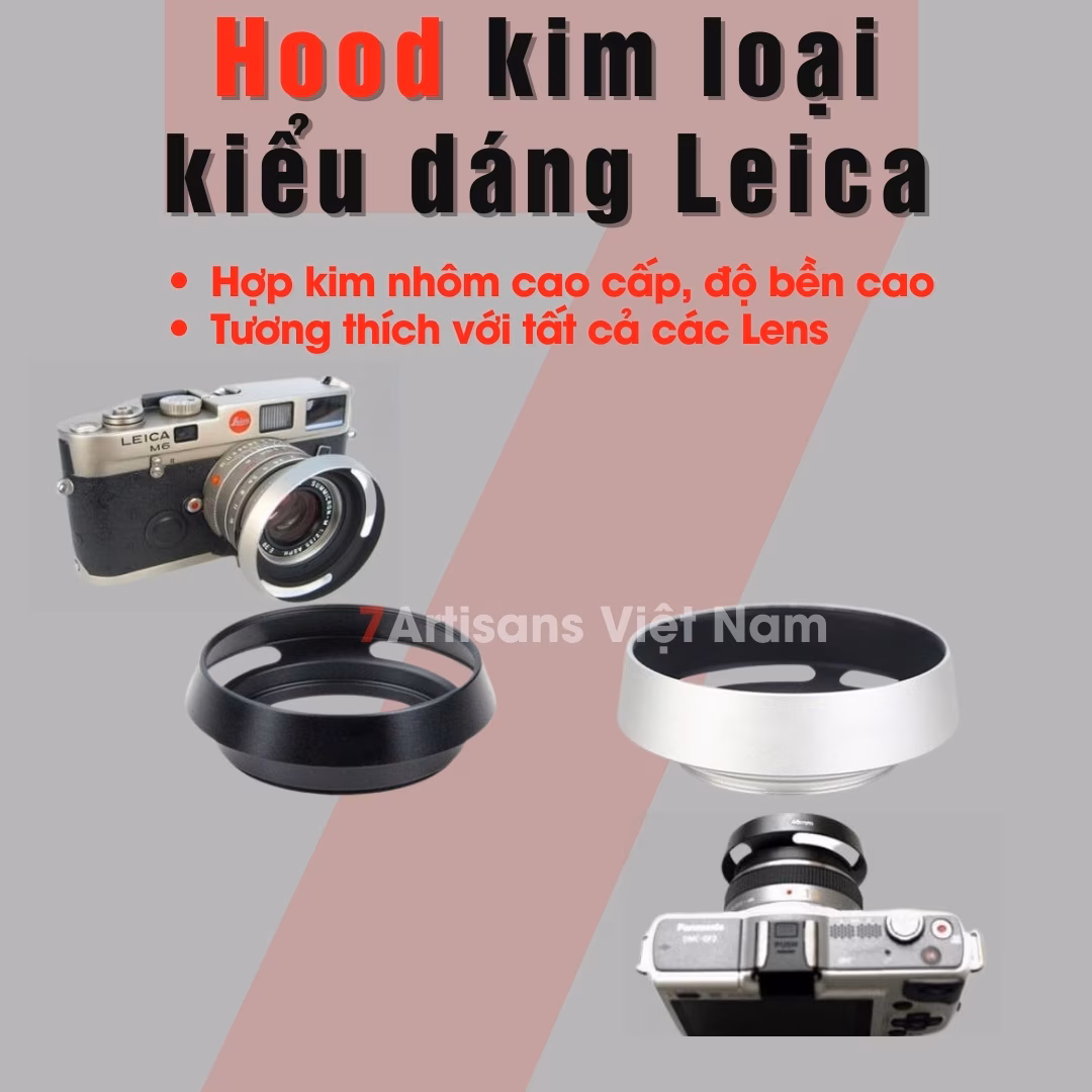 Hood LEICA kim loại