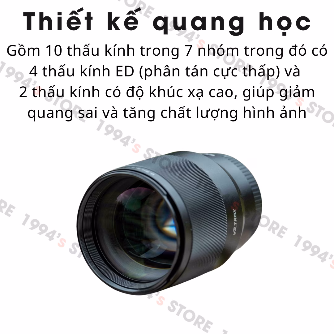 Viltrox 85mm F1.8 II – Lens chân dung xóa phông có Auto Focus for Full-Frame