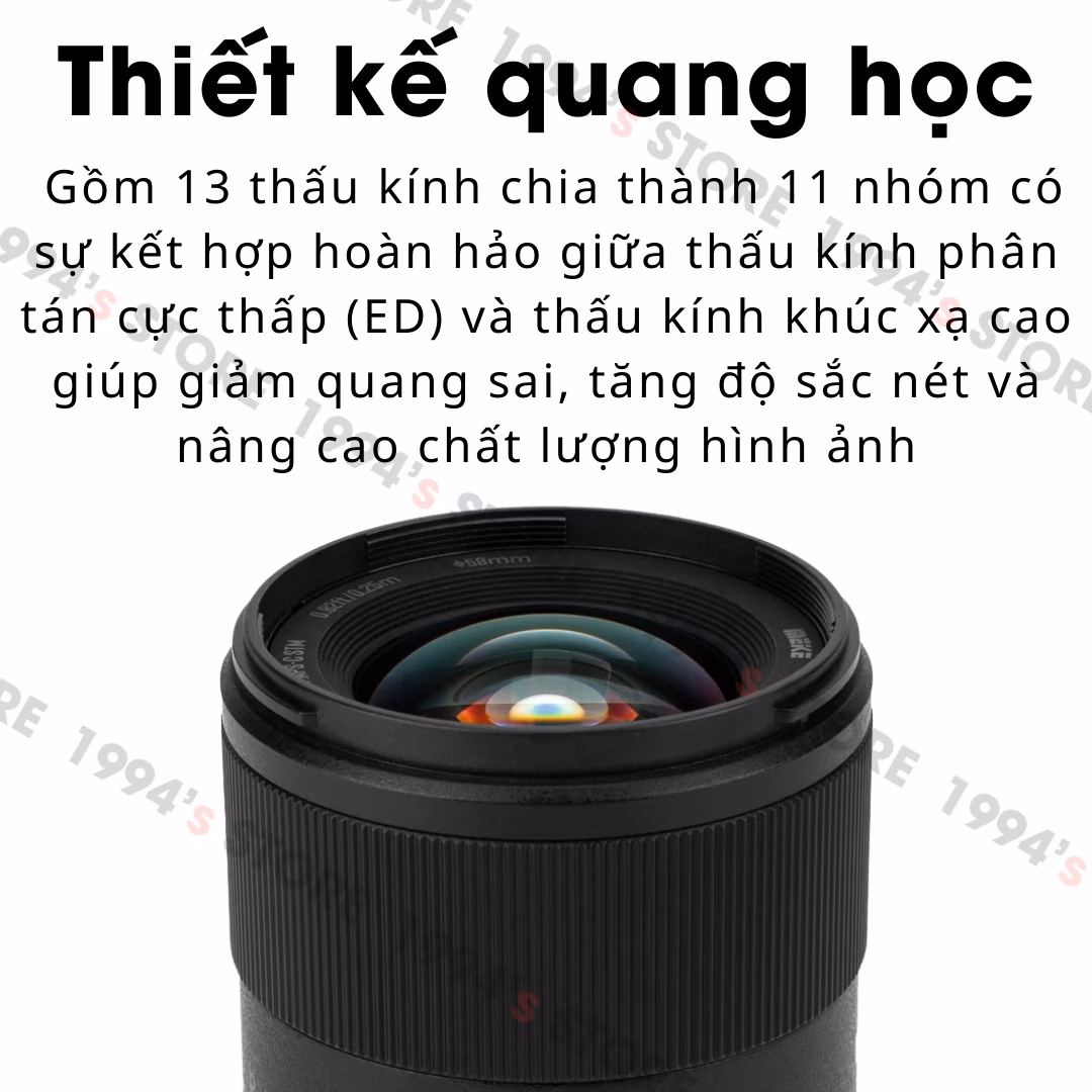 Meike 23mm F1.4 NEO Auto Focus - Lens góc rộng đa dụng