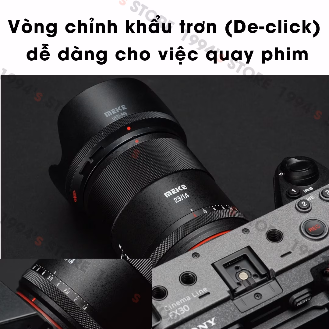 Meike 23mm F1.4 NEO Auto Focus - Lens góc rộng đa dụng